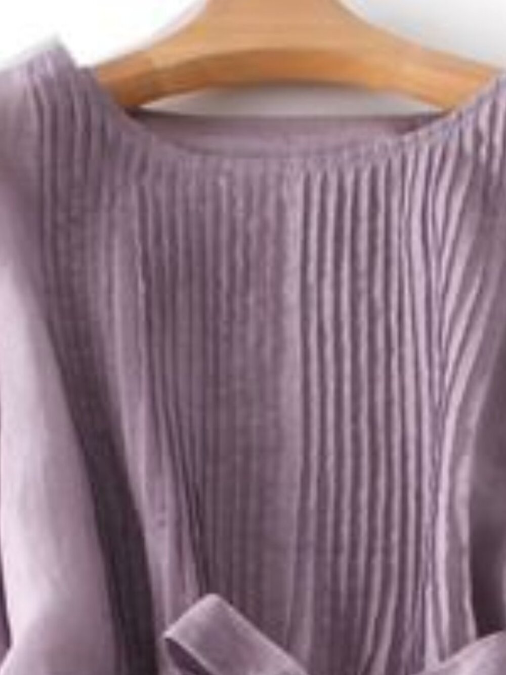 Women's Summer Cotton Linen Dress - Picture 5 of 5